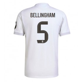 Herren Fußballbekleidung Real Madrid Jude Bellingham #5 Heimtrikot 2025-26 Kurzarm